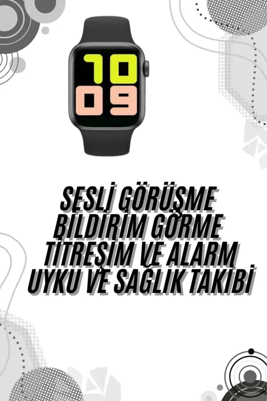 Ethab Giyim GLST5689-2063 Yeni Nesil En Çok Tercih Edilen Akıllı Saat Müzik Dinleme Tema Değiştirme Ça? - Glst5689-206