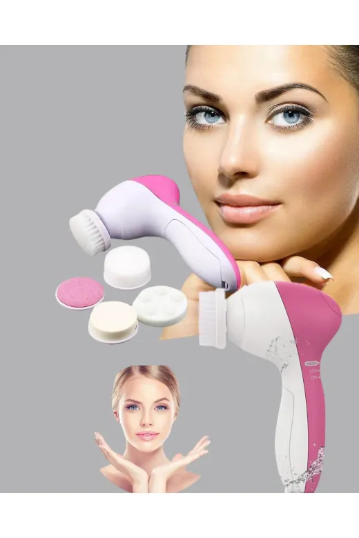 Ethab Giyim GLST5829-3735 5’I 1 Arada Yüz Temizleme Cihazı – Masaj Fırça Peeling Ve Krem Uygulama Apar - Glst5829-373
