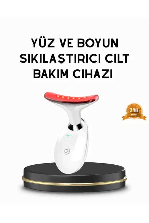 Ethab Giyim GLST7552-1790 Boyun Ve Gıdı Toparlayıcı Ems Cilt Sıkılaştırıcı 7000 Titreşim Isı Terap - Glst7552-179