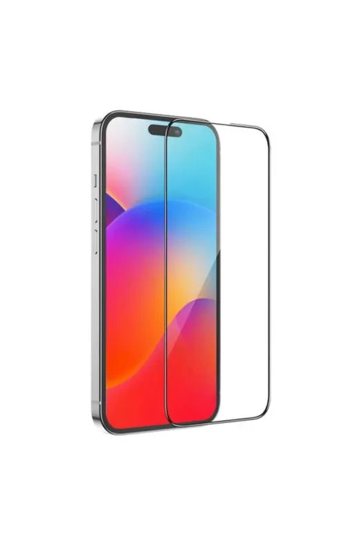 Ethab Giyim Hoco Iphone 15 Full Hd Tempered Kırılmaz Cam Ekran Koruyucu 10 Adet Set-(5775) - Glst2279-6742