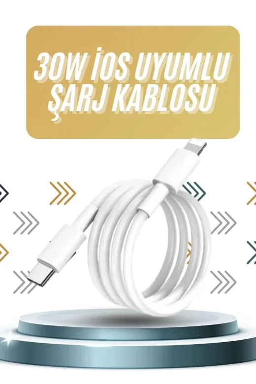 Ethab Giyim Ios Tüm Serilerle Uyumlu 30W Hızlı Şarj Aleti 11 12 13 14/pro Max Mini Plus - Glst7954-3319