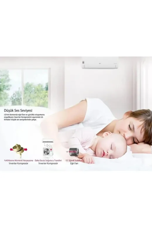 Ethab Giyim Lg Pc12Sq S3Nm12Ja2Fa 12000 Btu Klima(1923) - Glst3782-4963
