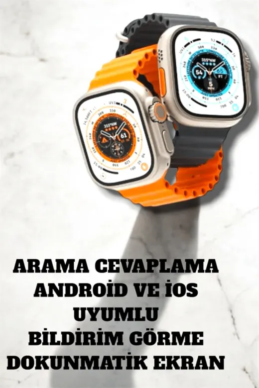 Ethab Giyim Uyku Ve Nabız Takipli Wireless Şarjlı Akıllı Saat Android Ve Ios Uyumlu - Glst3017-9694