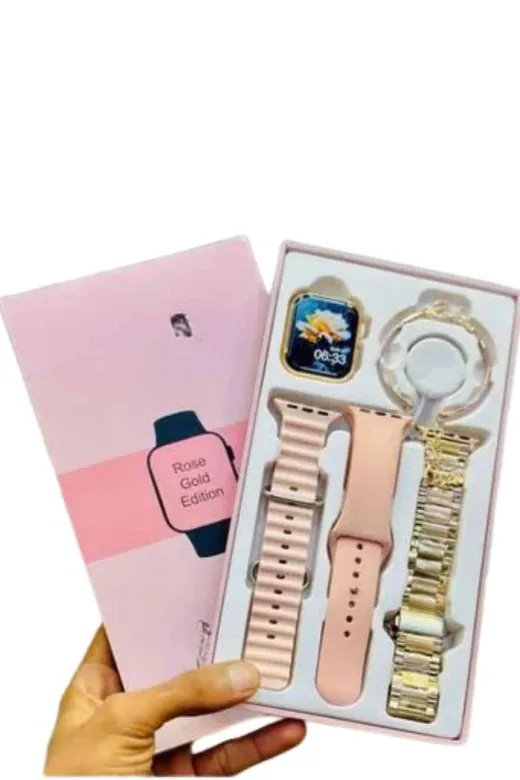 Ethab Giyim Yeni Nesil Kadın Akıllı Saat Rose Gold Android Ve İos Uyumlu - Glst9610-2868