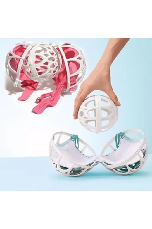Ethab Ticaret ETH756756 Sütyen İç Çamaşiri Yikama Topu ( 1+1 ) ( Çap: 11-15Cm & Çevre: 35-45Cm )