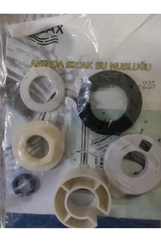 Ethab Ticaret eth866456456 Ethab Sicak Su Musluğu Alttan Monte Aparat Seti