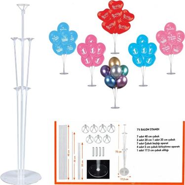 ETT 562741081402 Balon Standı 75 Cm