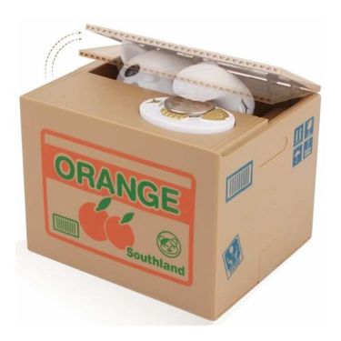 ETT 562741095452 Hareketli Para Çalan Kedi Kumbara