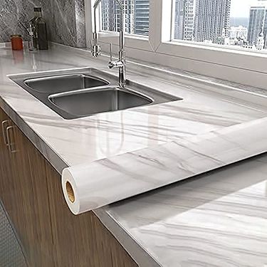ETT 562741416400 Mermer Desenli Kaplama Kağıdı 5 Metre