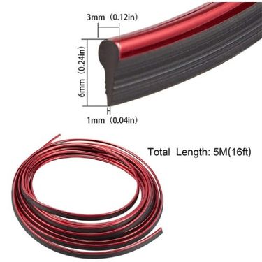 ETT 562741419345 Araba Dekorasyon 5 Metre Şerit Trim