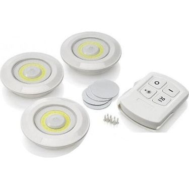ETT 562741419960 Kablosuz Uzaktan Kumandalı 3Lü Led Lamba Seti