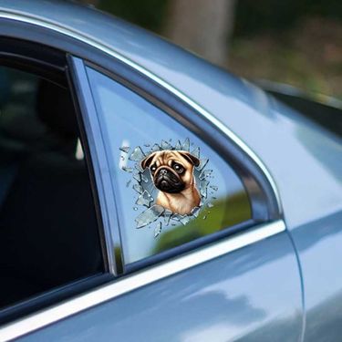 ETT 562741420583 Fulcar French Bulldog Araç Stickerı