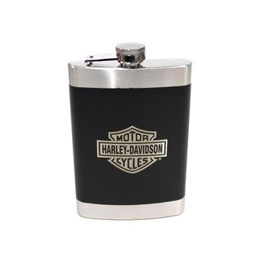ETT 562741420807 Harley Davidson Matara 7 Oz (207 Ml) Içki Viski Konyak Matarası