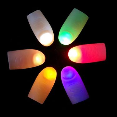 ETT 562741421542 Led Işıklı Renkli Sihirli Parmak Şaka