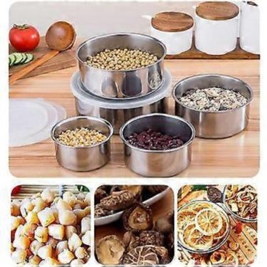ETT 562741422330 Paslanmaz Çelik Yemek Saklama Kabı Seti