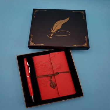 ETT 562741423345 Defter Kalem Kırmızı Renk