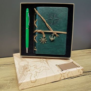 ETT 562741423749 Hediyelik Defter Kalem Kutulu Set