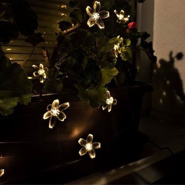 ETT 562741427754 Solar 5M 50 Led Papatya Gün Işığı 8 Fonksiyonlu
