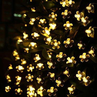 ETT 562741427754 Solar 5M 50 Led Papatya Gün Işığı 8 Fonksiyonlu