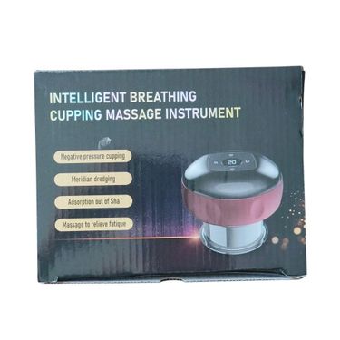 ETT 562741427985 Vakumlu Hacamat Kupası, Şarjlı Kupa Çekme Hacamat Led Işıklı Masaj Ve Selülit Kupası