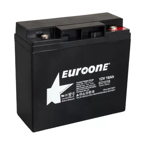 Euroone Eo1218 12 Volt 18 Amper Bakımsız Kuru Agm Akü