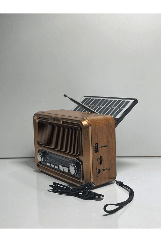 Everton Rt-672 Usb Bluethoot Nostajık Radyo Müzik Çalar