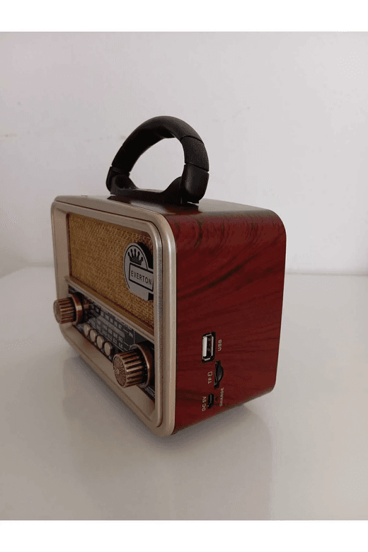 Everton Rt-827 Usb/fm/bt Solar Paneli Nostajık Radyo