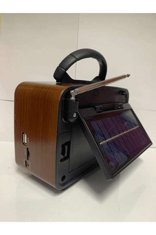 Everton Rt-848 Usb Bt Fm Solar Paneli Nostajık Radyo