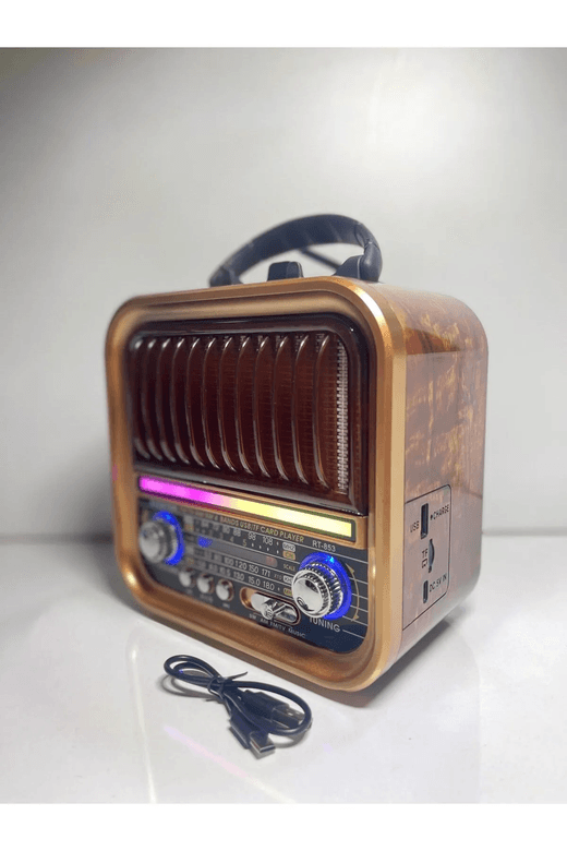 Everton Rt-853 Usb-Sd-Fm-Bluetooth Destekli Nostaljik Radyo