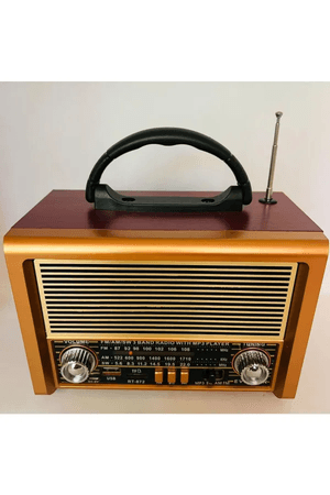 Everton Rt-872 Bluetooth Nostalji ,şarjlı 3 Band Radyo ,usb, Sd ,aux, Mp3 Müzik Kutusu