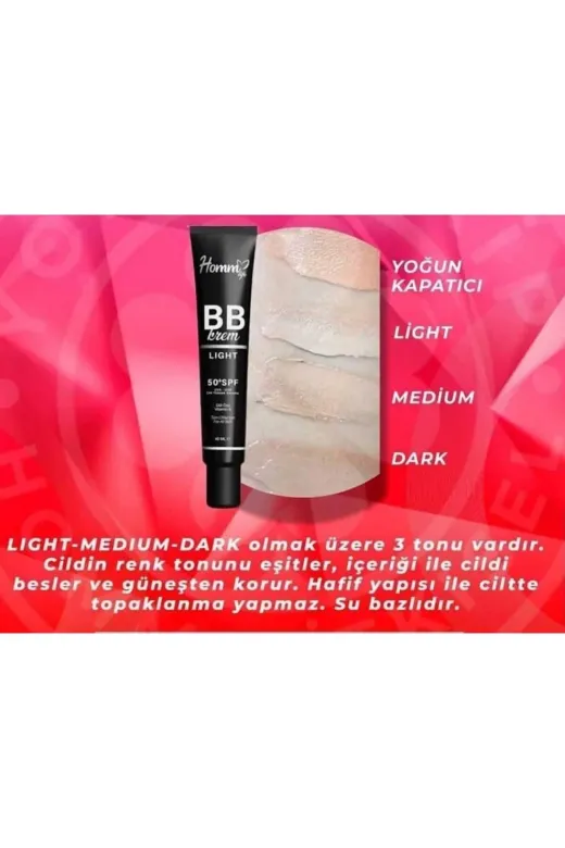 Evlium 6683B Homm Lıfe Bb Krem Lıght 50 Spf 40 Ml