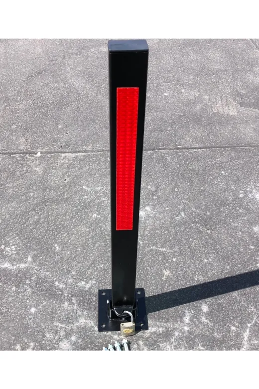 EVMİXX evmix5 Kilitli Otopark Direği Yol Park Bariyeri Otopark Dubası