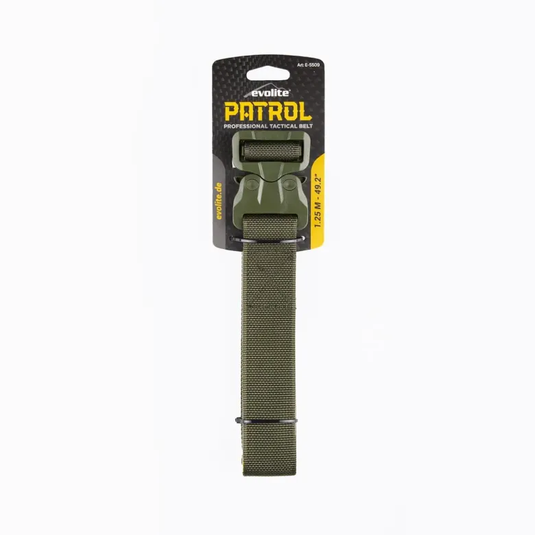 Evolite Patrol Tactical Kemer/Dayanıklı Güvenlik Kemeri