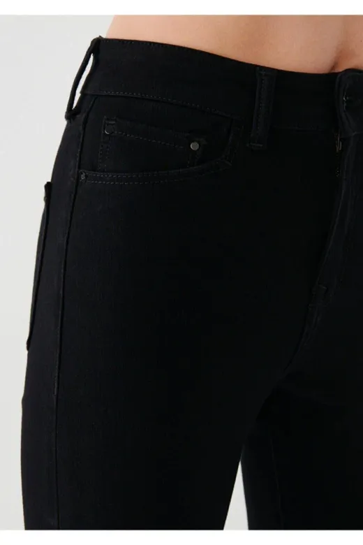 Exporanto TYC00330261776 K.a.p.k.a.r.a Lucy Siyah Jeans Pantolon Siyah Jeans