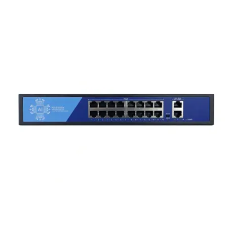 Ezcool EZ-16PSF 16 Port FE + 2 GE 240W PoE Switch