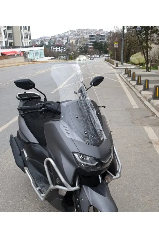 Falcon Cmax 155 Ön Cam 2023-2026 Model 75cm Şeffaf Renkli 4mm UZUN