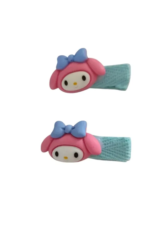 FAMEMUS ACCESSORY 00220046 My Melody Temalı Sevimli Toka Seti (2'li)