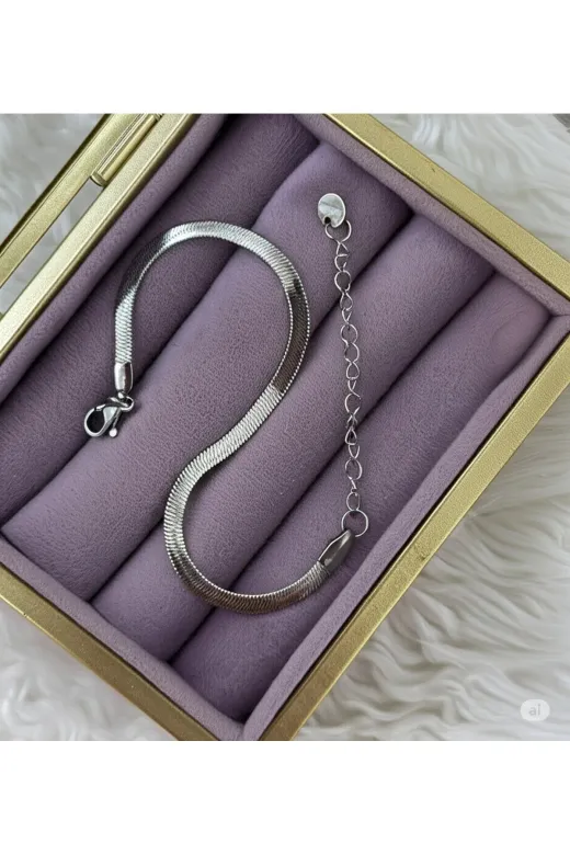 FAMEMUS ACCESSORY 0040788 Renkli İtalyan Zincir Bileklik