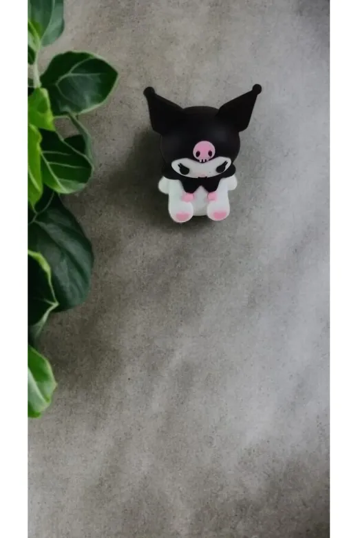 FAMEMUS ACCESSORY 01245674242 Kuromi Mini Kalemtraş (5Cm)