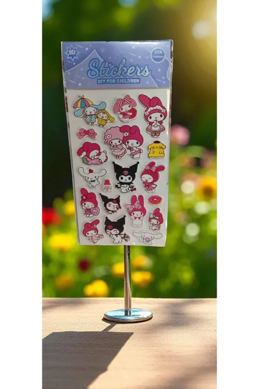 FAMEMUS ACCESSORY 155158 Sevimli Karakter Kuromi Temali Sticker