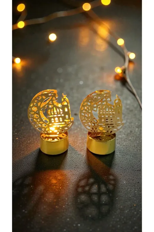 FAMEMUS ACCESSORY 212321eqweqwe Razaman Özel Pilli 8Cm Boyutunda Mumluk 1 Adet Gönderim