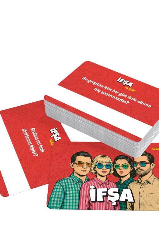FAMEMUS ACCESSORY 213124323ewqe Oyun - Klasik | Kalem Hediyeli | Herkes Düşünür, Kimse Açık Etmez..
