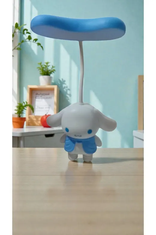 FAMEMUS ACCESSORY 2131ewqewqewqd Cinnamoroll Çocuk Odasına Uygun Masa Ve Gece Lambası Boyut:20Cm