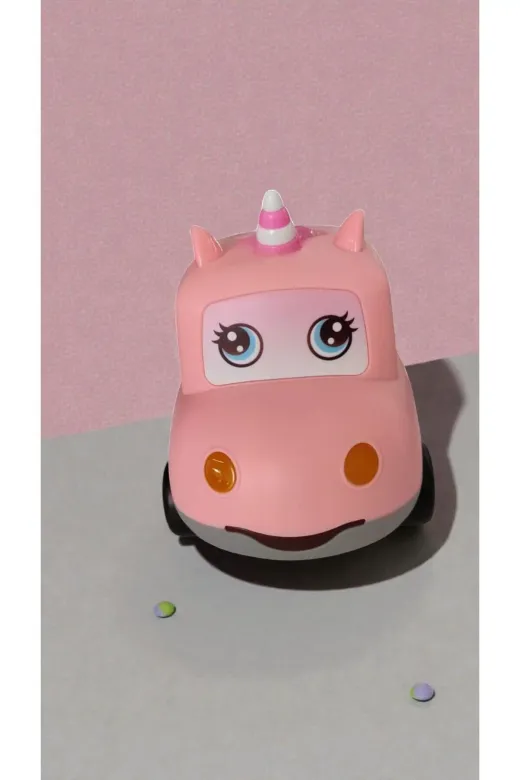 FAMEMUS ACCESSORY 2321wewqwdwd Unicorn Araba Şeklinde Şifreli Kumbara Boyutu 15 Cm