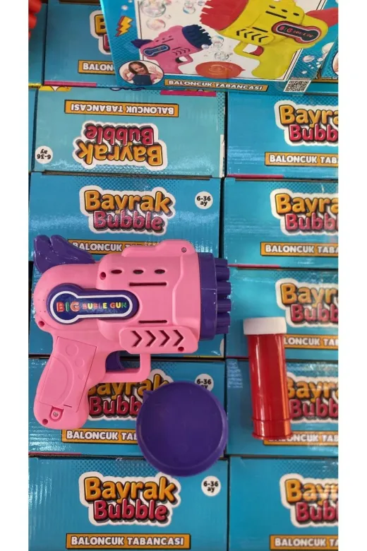 FAMEMUS ACCESSORY 23242352 Pilli Kaliteli Köpük Tabanca Pembe Renk