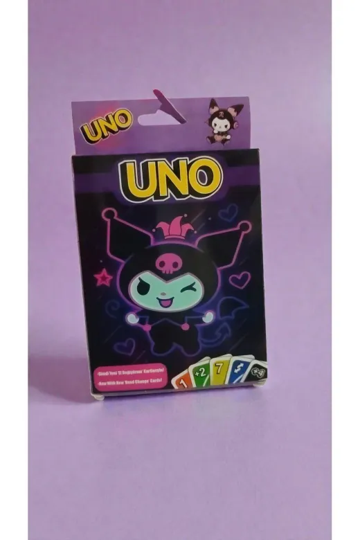 FAMEMUS ACCESSORY 23456787 Kuromi Büyük Boy Uno Kart