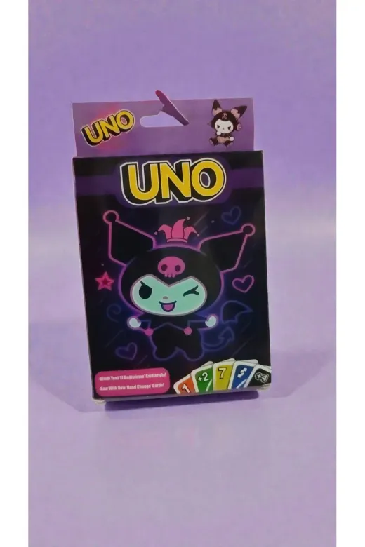 FAMEMUS ACCESSORY 23456787 Kuromi Büyük Boy Uno Kart