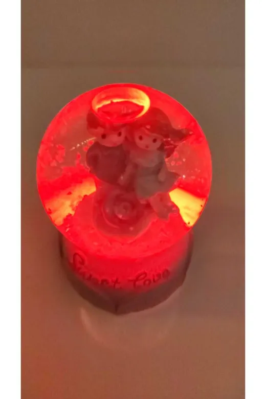 FAMEMUS ACCESSORY 24534y Işıklı Kar Küresi Minikboy Ürün Boyut 5Cm