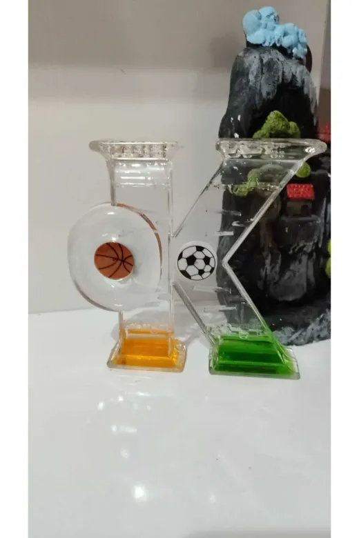 FAMEMUS ACCESSORY 3432535235 Sulu Içi Dönen Model Saat Boyut 13 Cm