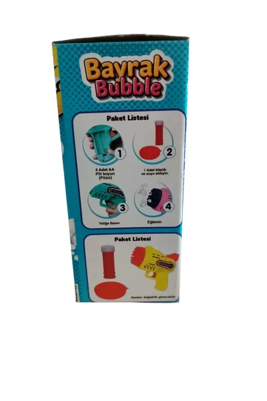 FAMEMUS ACCESSORY 4444445444 Pilli Kaliteli Köpük Tabancası